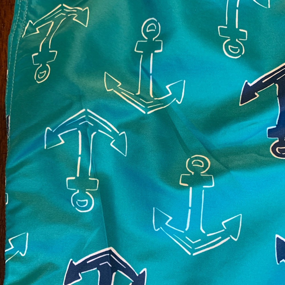 Nautica Men's AnchorPrint Half Elastic Swim  XXL - Picture 4 of 8